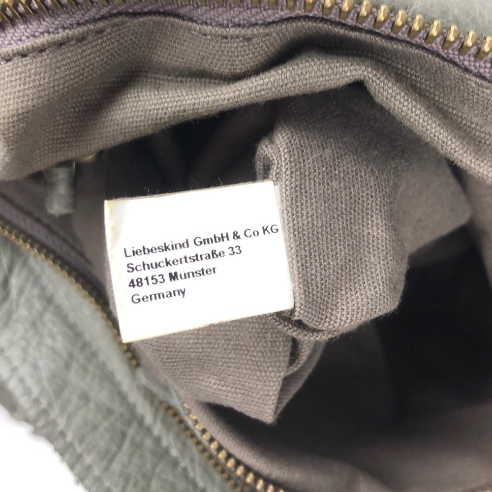Liebeskind Berlin Leather Crossbody Satchel Bag - Picture 13 of 14